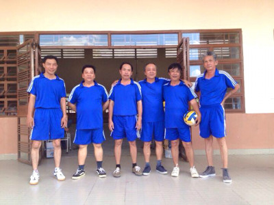 Đội bóng chuyền Nam trường TH Nguyễn Trãi
