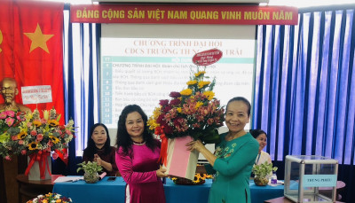 Trường TH Nguyễn Trãi tổ chức Đại hội Công Đoàn cơ sở nhiệm kỳ 2023-2028