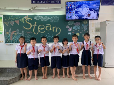 Tổ chức hoạt động trải nghiệm sáng tạo Chủ đề “Ngày hội STEAM” Năm học 2024 – 2025